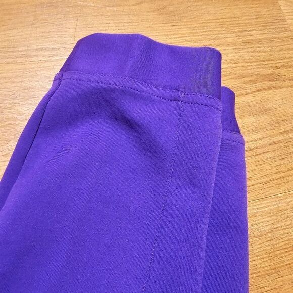 Nike Showtime Lakers Basketball Pants Joggers Purple Black Men's Medium M Tech - Picture 9 of 13